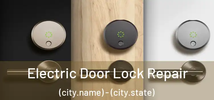 Electric Door Lock Repair (city.name) - (city.state)